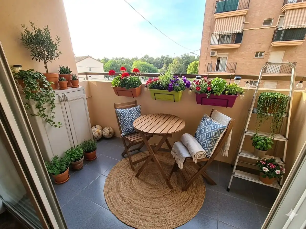 Terrassa de Dúplex en venda en Valencia amb Aire condicionat, Moblat i Forn
