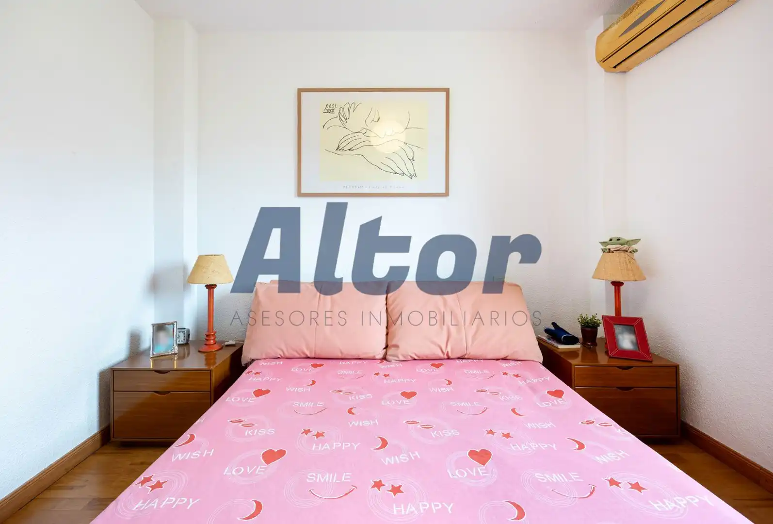 Bedroom of Flat for sale in Fuenlabrada  with Heating, Terrace and Swimming Pool