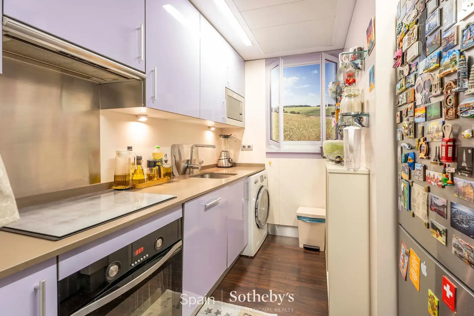 Kitchen of Apartments for sale in Madrid  with Air Conditioner and Community pool
