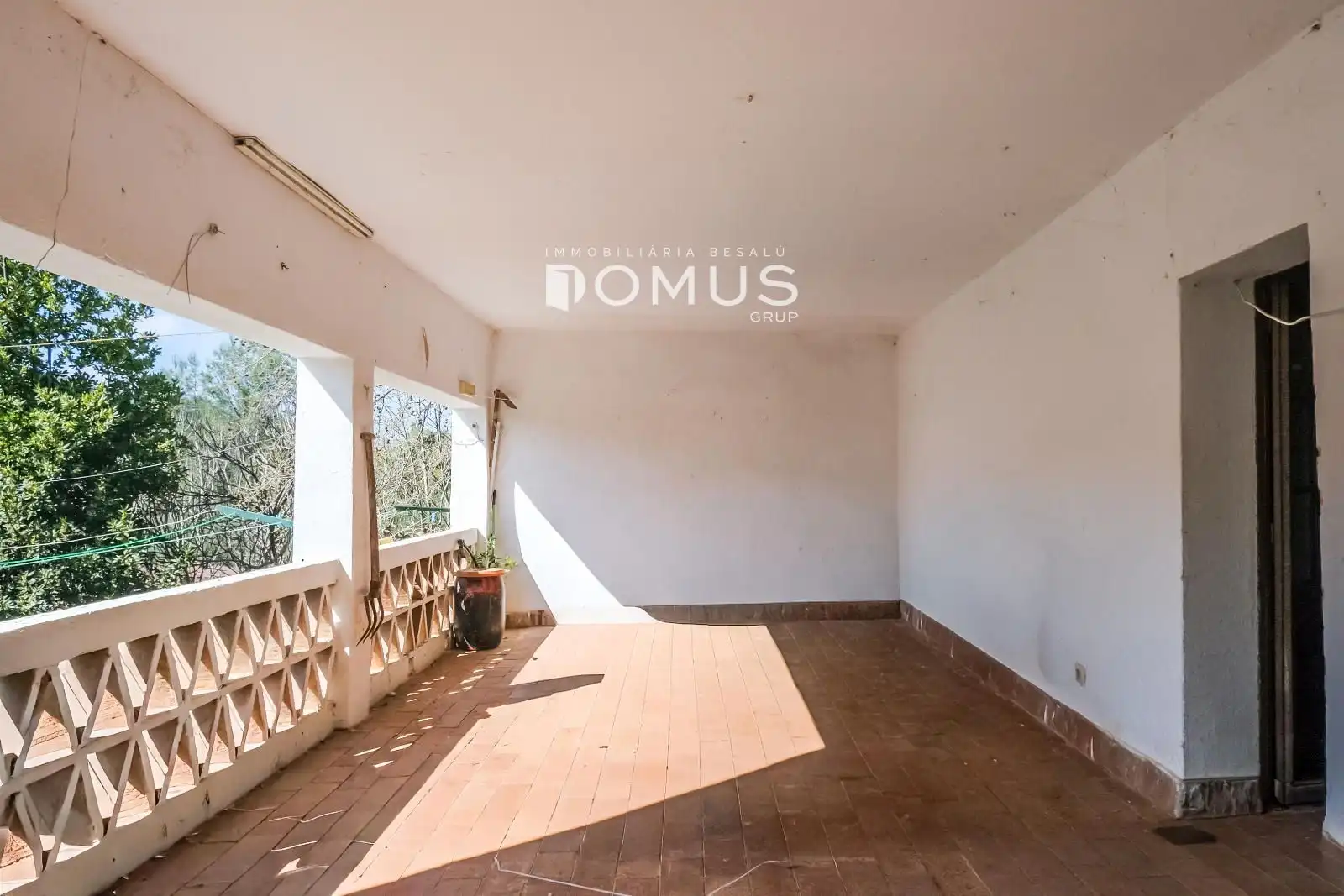 Terraza de Finca rústica en venta en Besalú con Jardín privado