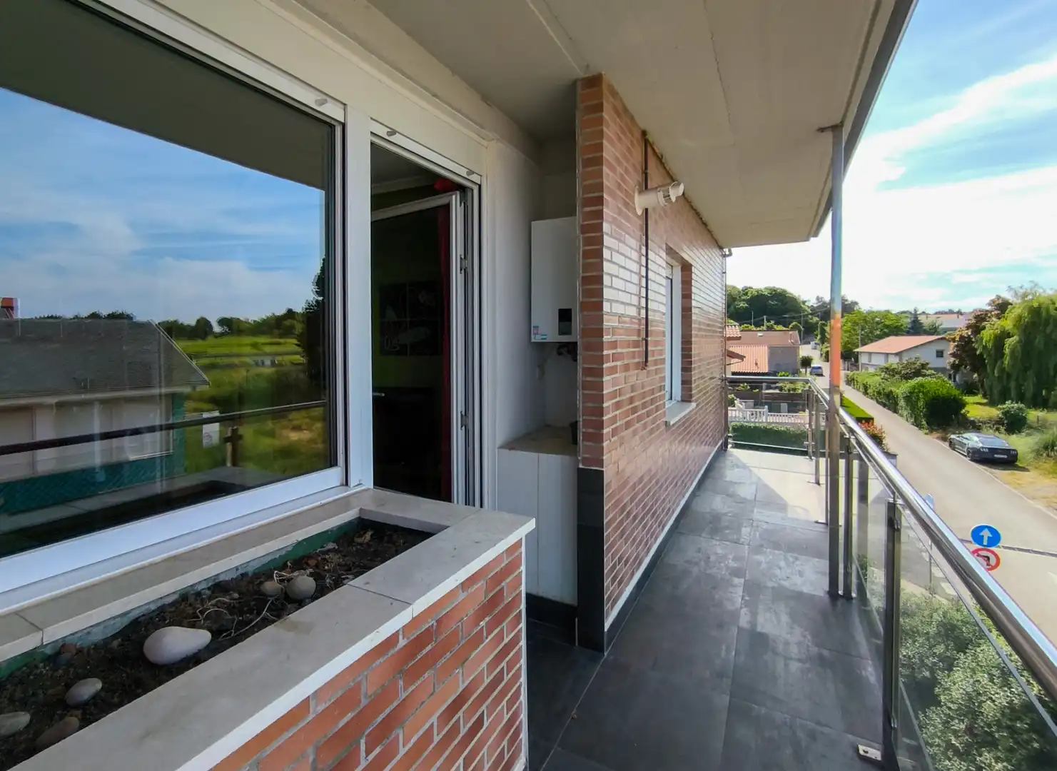 Balcony of Flat for sale in Miengo  with Heating and Terrace