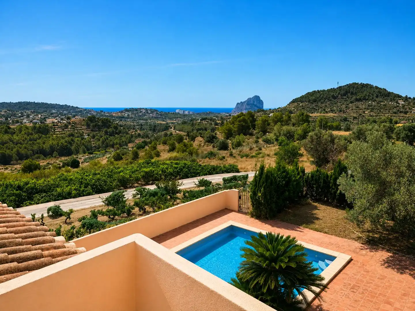 Villa avec terrasse à vendre à Benissa pueblo