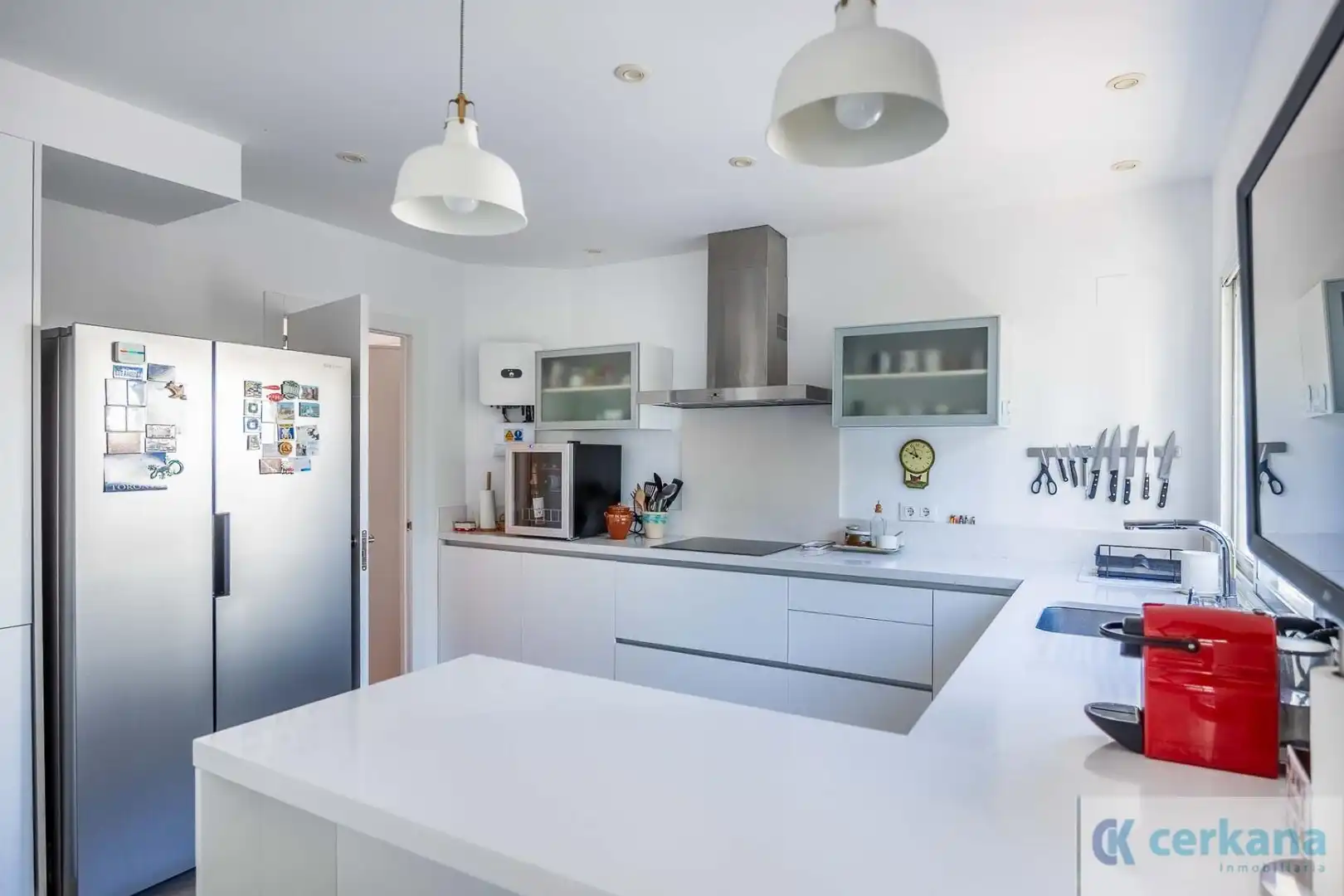 Kitchen of Houses for sale in Espartinas  with Air Conditioner and Storage room