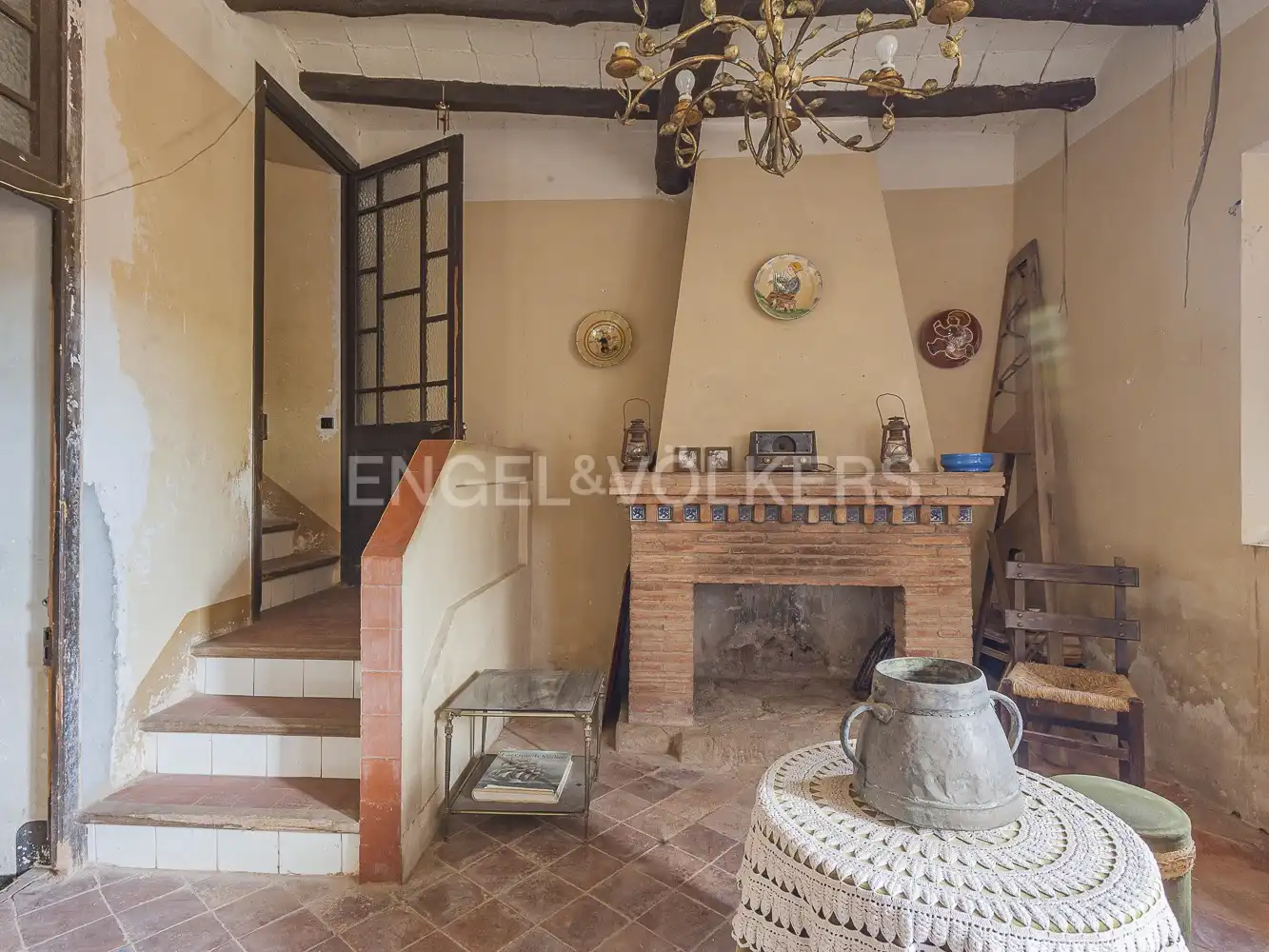 Sala de estar de Casa o chalet en venta en Vacarisses con Calefacción y Jardín privado