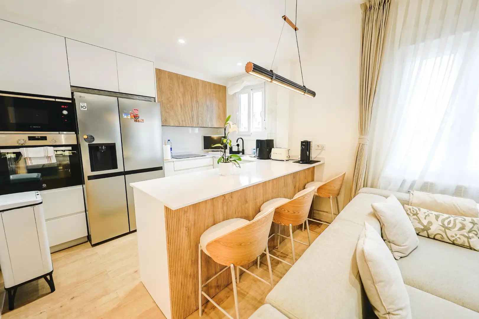 Kitchen of Attic for sale in Madrid  with Air Conditioner, Heating and Parquet flooring