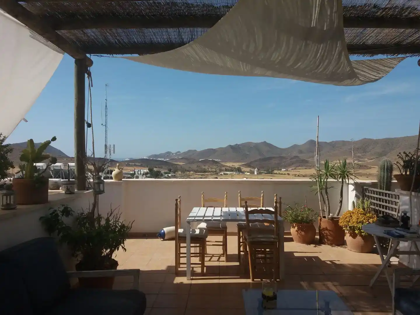 Terrassa de Casa adosada en venda en Níjar