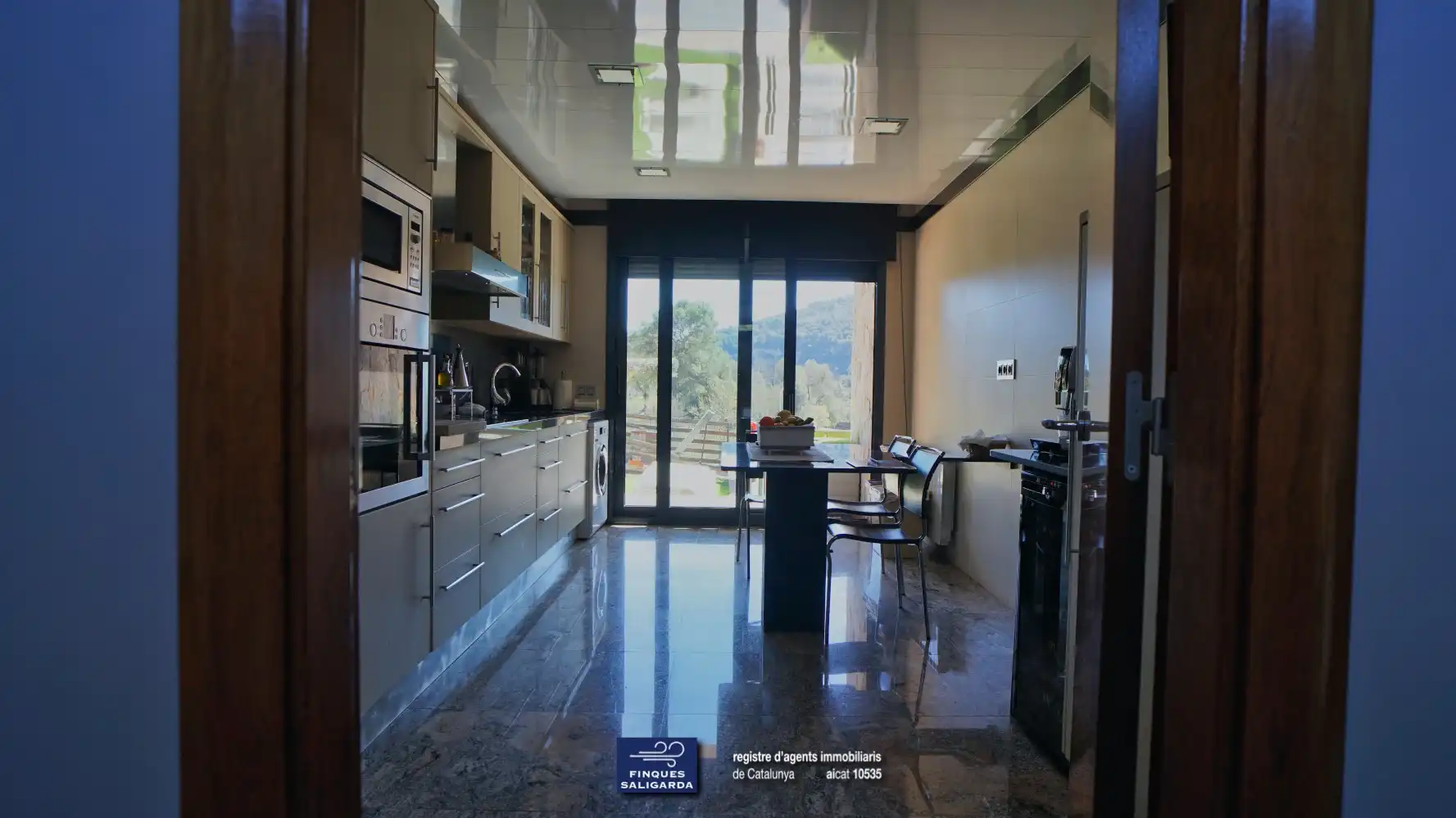 Cocina de Casa o chalet en venta en Sant Martí de Centelles con Aire acondicionado, Calefacción y Terraza