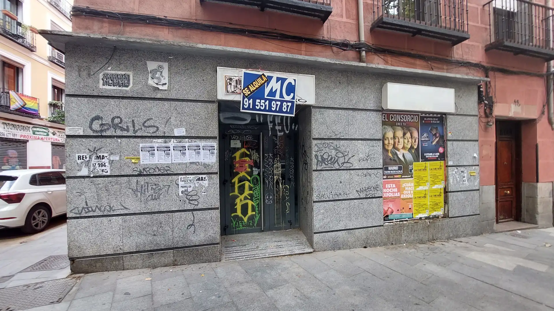 Vista exterior de Local de alquiler en  Madrid Capital con Aire acondicionado