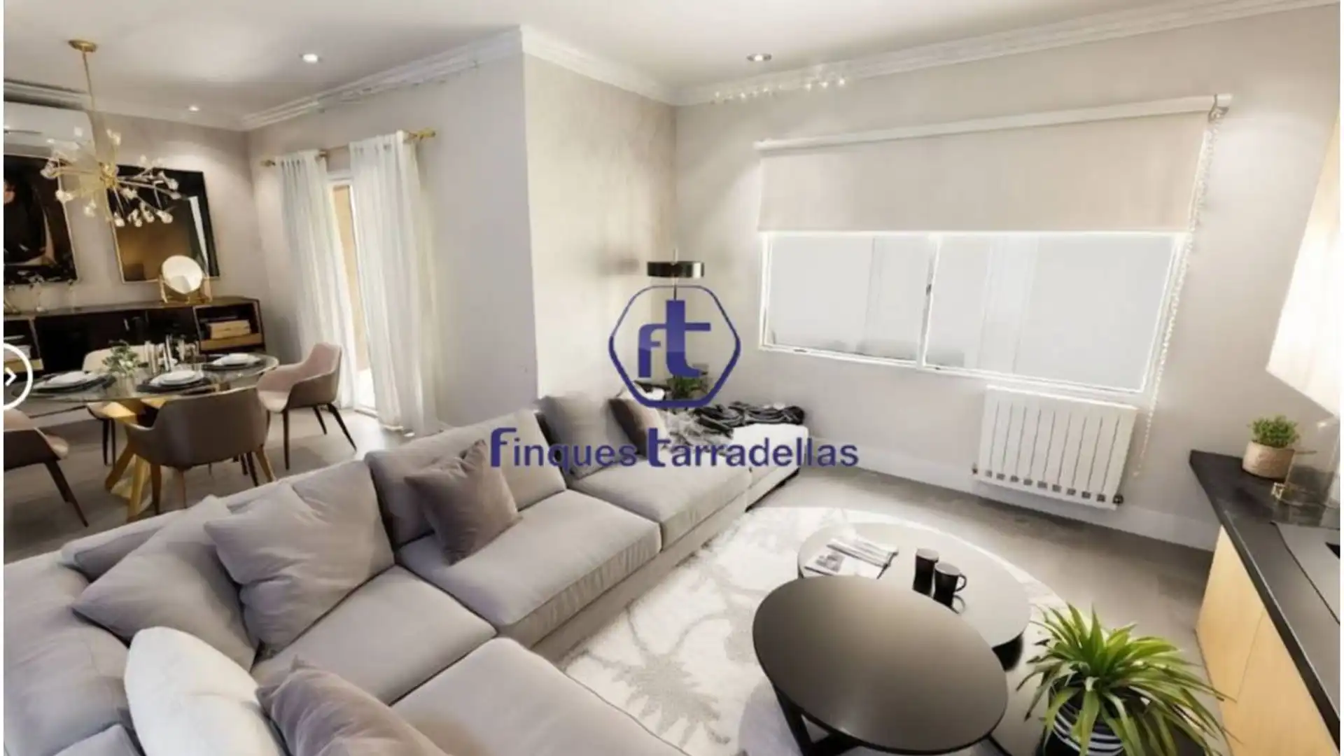 Sala d'estar de Casa adosada en venda en Blanes amb Aire condicionat, Calefacció i Terrassa