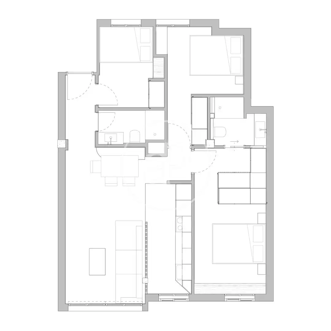 Piso en venta en Madrid con Aire acondicionado y Calefacción