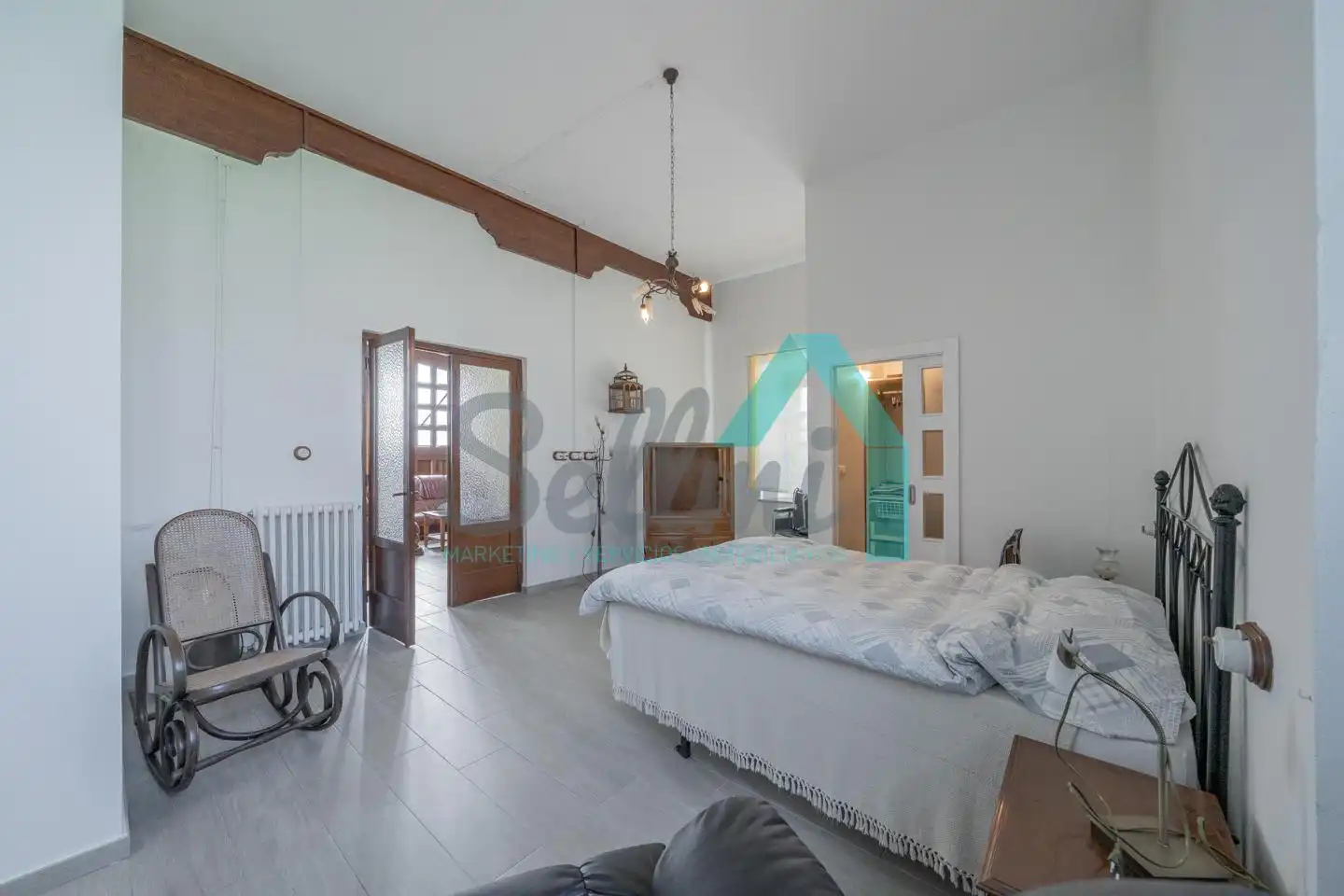 Bedroom of Houses for sale in Pravia  with Heating, Private garden and Parquet flooring
