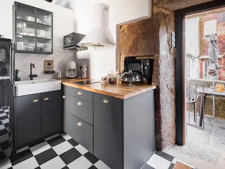 Kitchen of Detached homes for sale in Corcubión, A Coruña