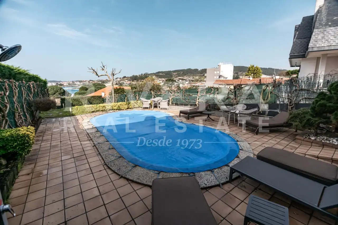 Terrace of Detached homes for sale in Sanxenxo  with Heating, Private garden and Terrace
