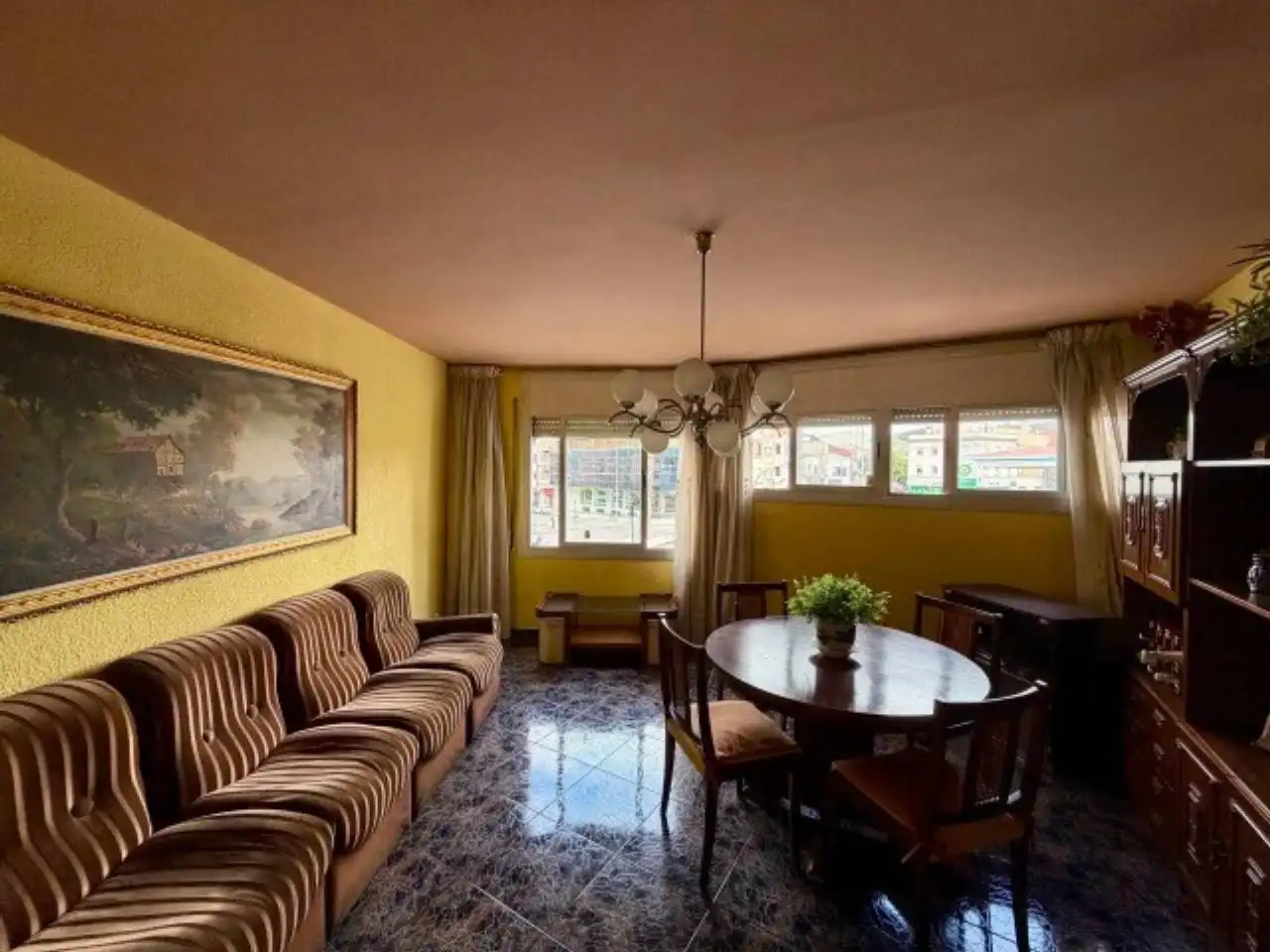 Sala de estar de Piso en venta en Terrassa