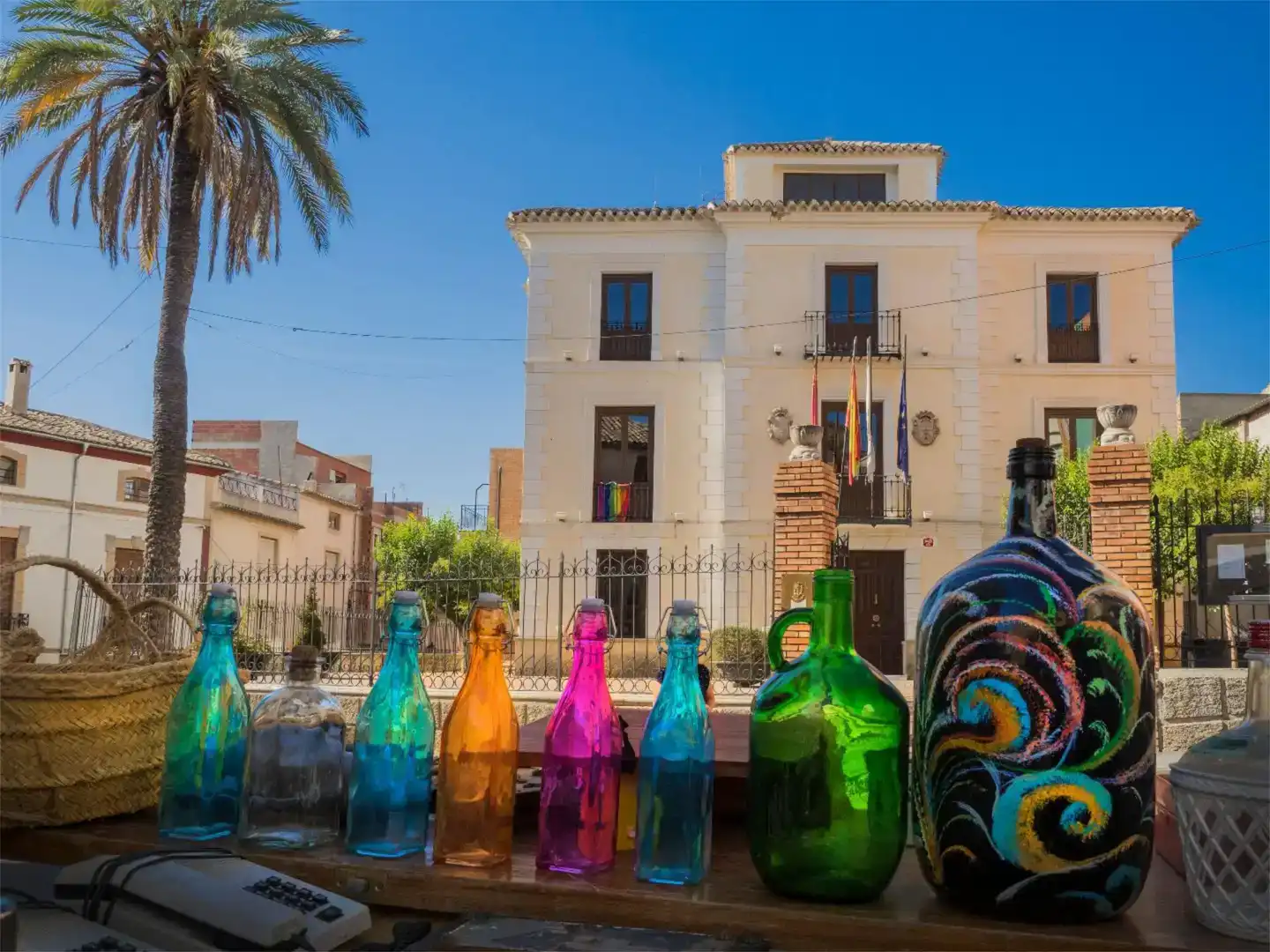 Vista exterior de Casa adosada en venda en Moratalla amb Jardí privat, Parquet i Traster