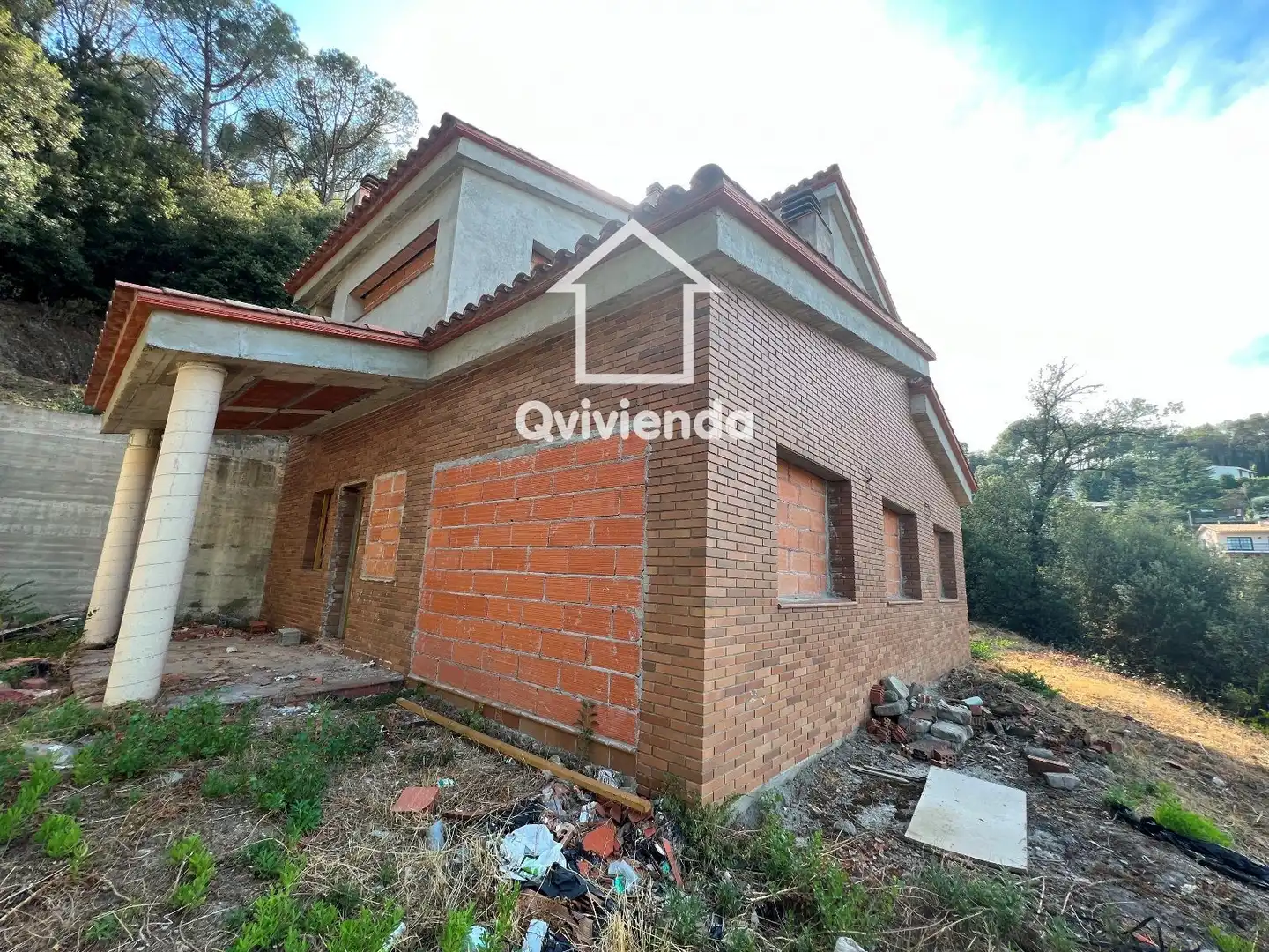 Vista exterior de Casa o chalet en venta en Castellar del Vallès