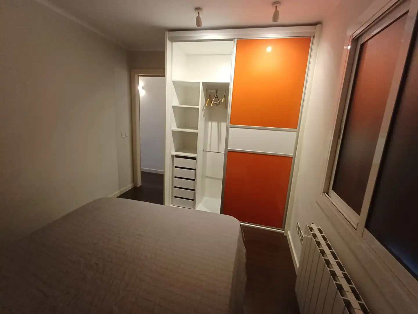 Bedroom of Flat for rent in Barcelona  with Heating, Parquet flooring and Furnished