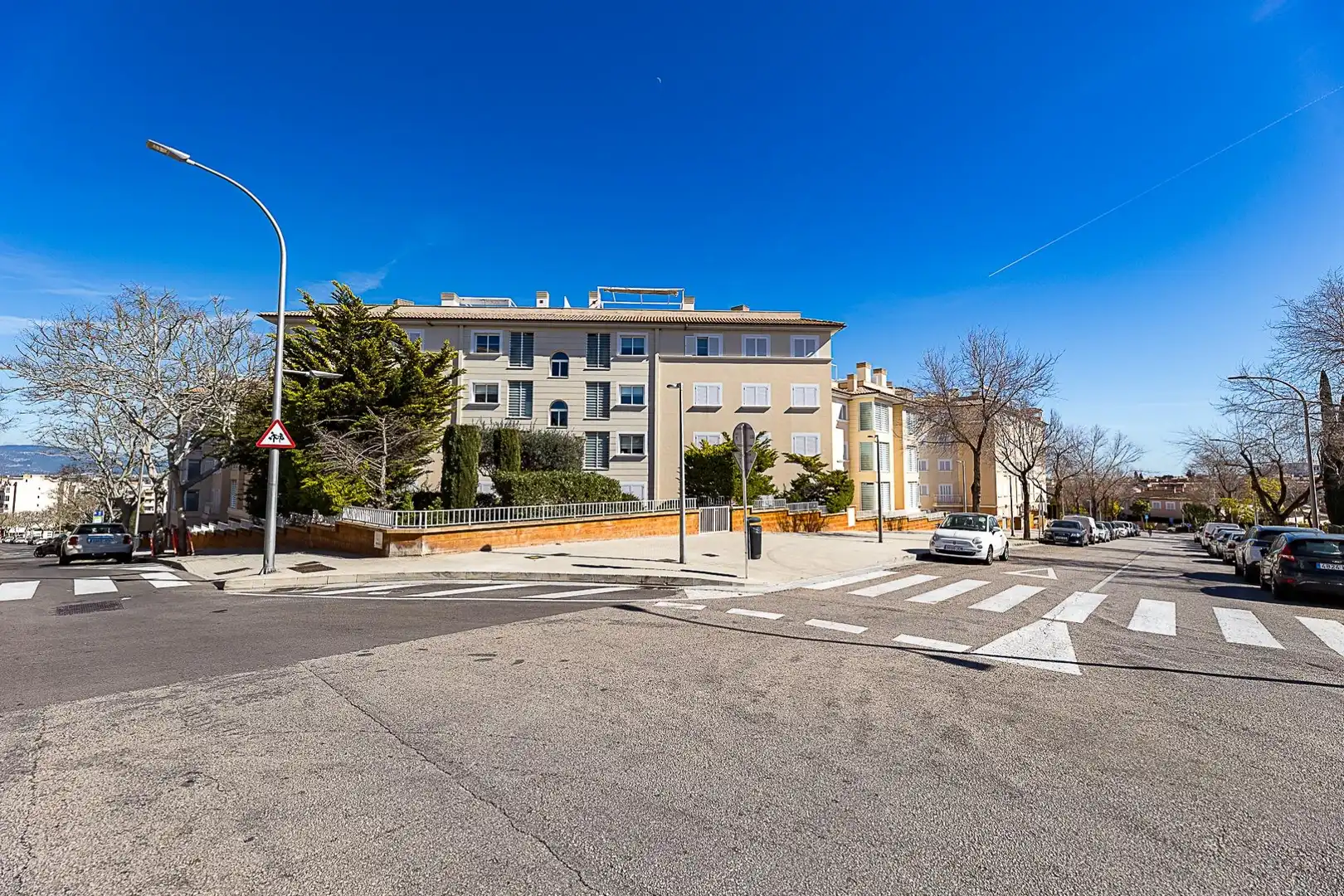 Exterior view of Ground floor for sale in  Palma de Mallorca  with Air Conditioner, Private garden and Terrace