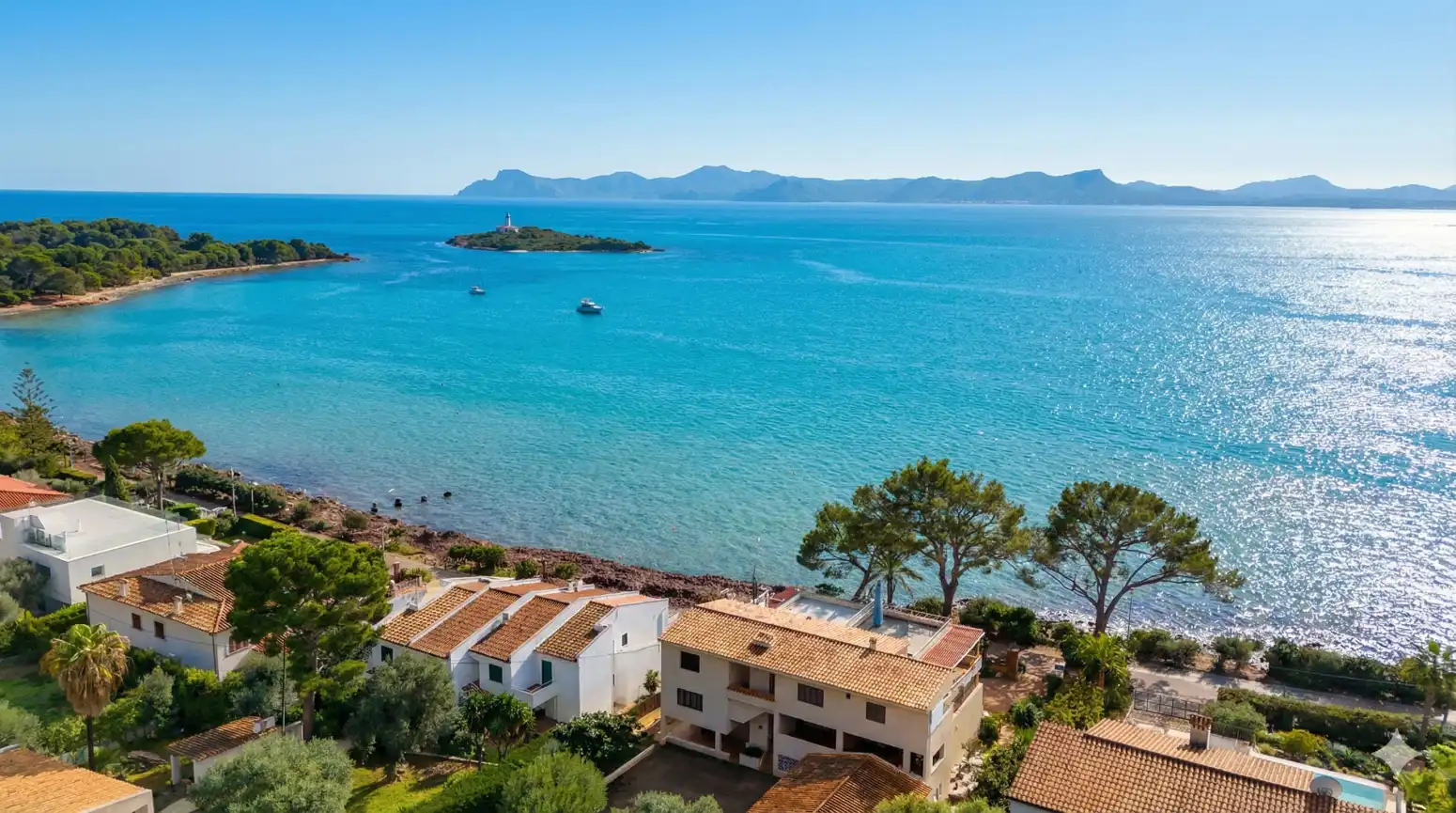 Exterior view of Flat for sale in Alcúdia  with Air Conditioner, Terrace and Storage room