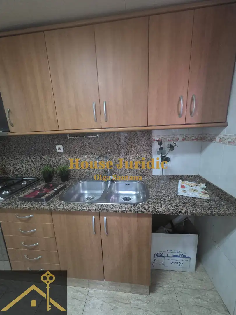 Kitchen of Flat for sale in Mataró  with Oven, Balcony and Alarm