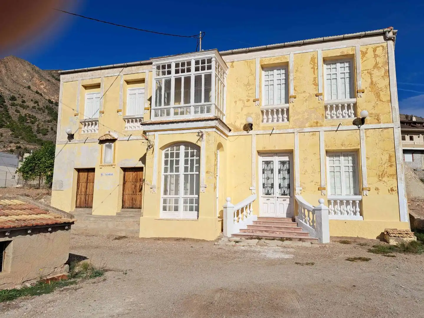 Vista exterior de Finca rústica en venda en Orihuela amb Traster