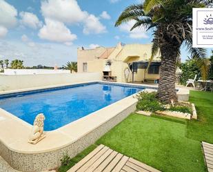 Swimming pool of House or chalet for sale in Orihuela  with Air Conditioner, Heating and Private garden