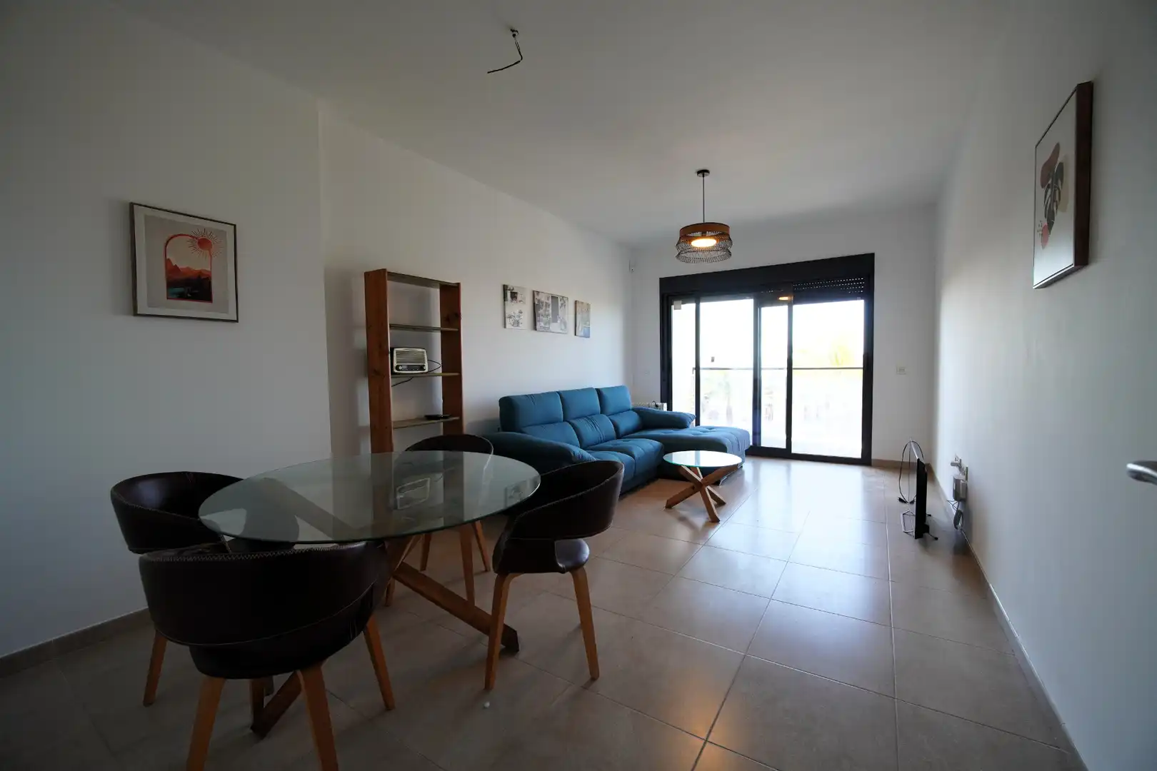 Sala de estar de Piso en venta en Roquetas de Mar con Aire acondicionado, Terraza y Amueblado