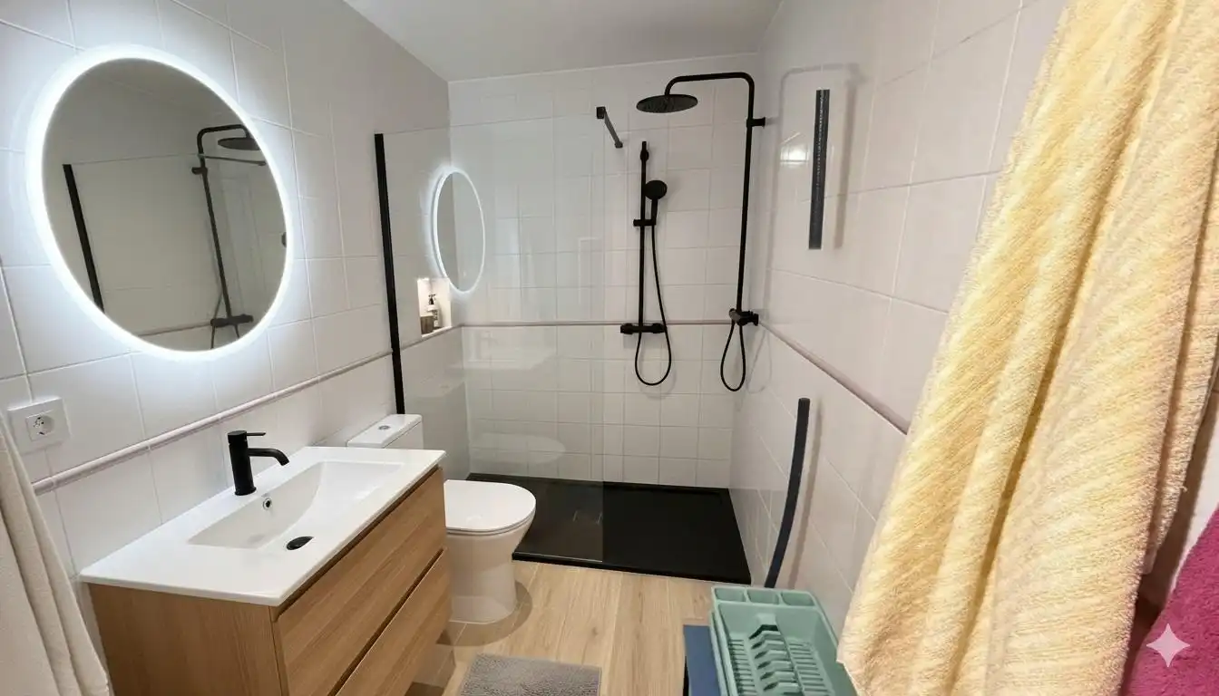 Bathroom of Duplexes for sale in Murcia  with Air Conditioner and Balcony