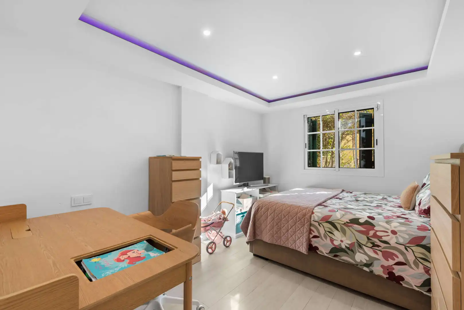 Schlafzimmer von Erdgeschoss zum Verkauf in Calvià mit Klimaanlage, Heizung und Terrasse