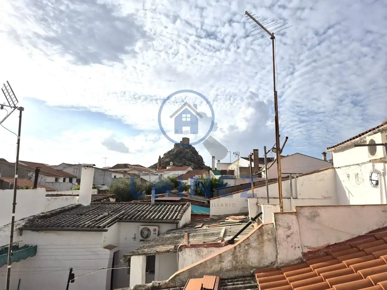Vista exterior de Casa o chalet en venta en Belmez con Aire acondicionado, Jardín privado y Terraza
