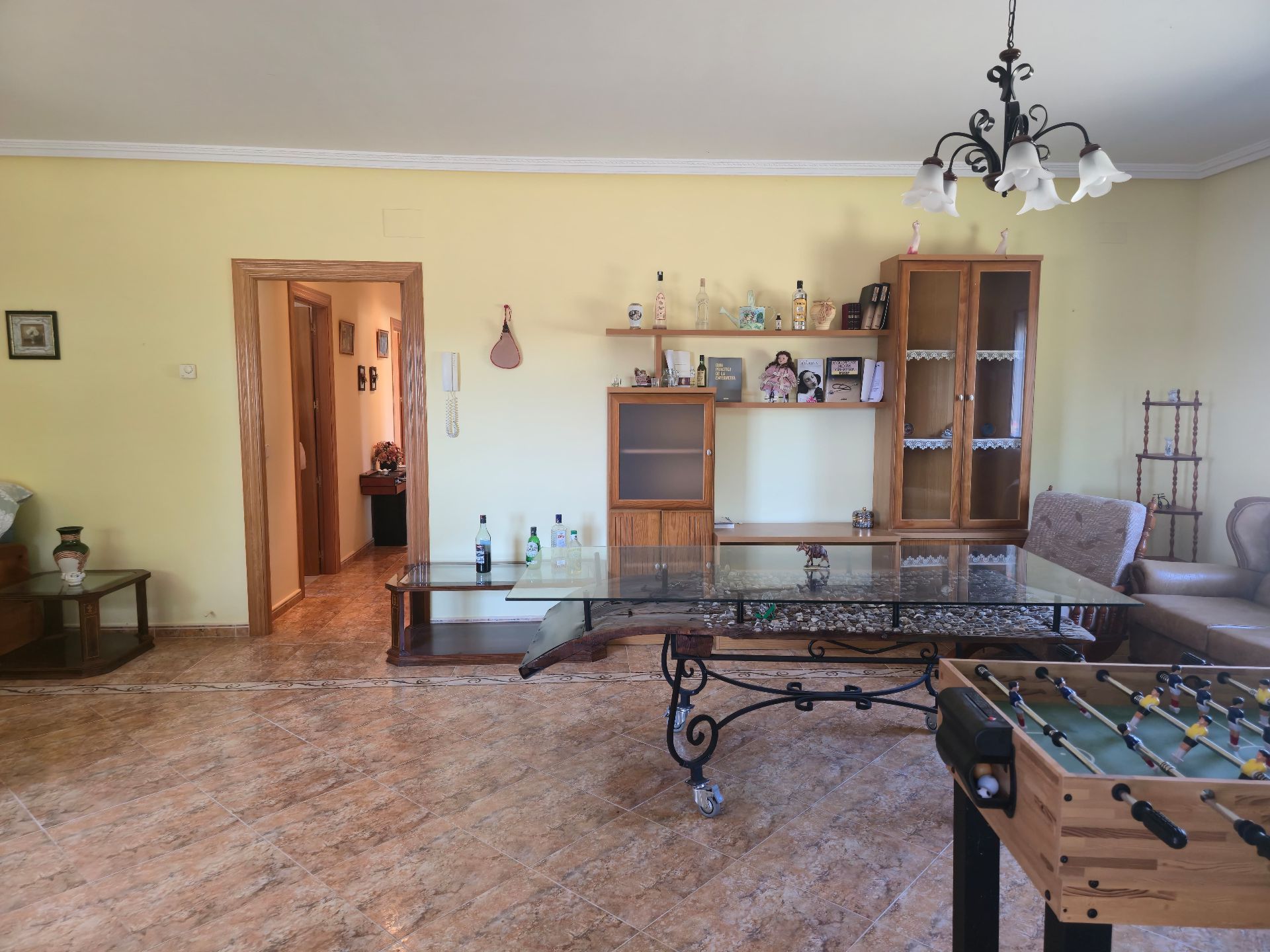 Sala d'estar de Finca rústica en venda en Calzada de Calatrava amb Terrassa, Traster i Moblat