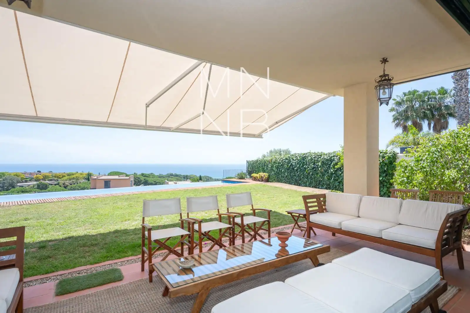 Terrassa de Casa o xalet de lloguer en Sant Vicenç de Montalt amb Calefacció, Piscina i Moblat