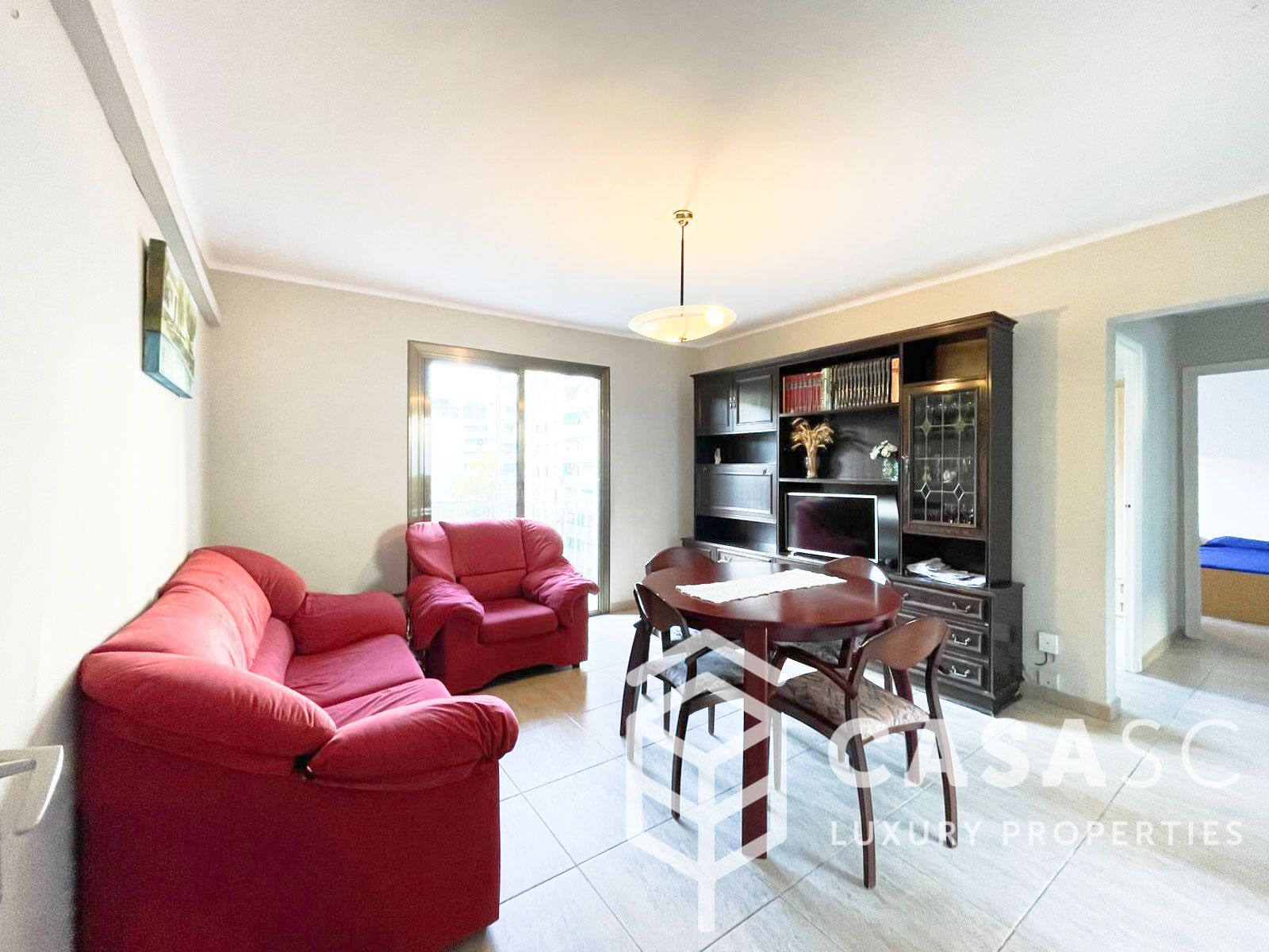 Sala d'estar de Pis en venda en Cerdanyola del Vallès amb Aire condicionat, Calefacció i Balcó