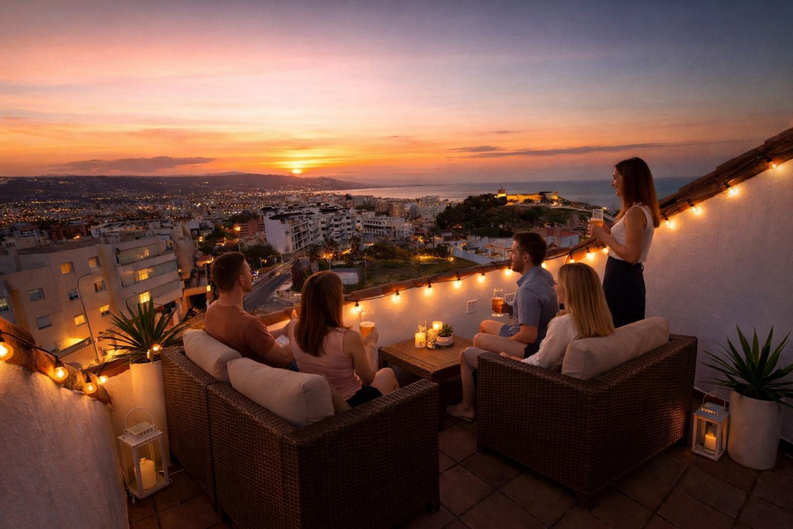 Terrace of Attic for sale in Fuengirola  with Air Conditioner and Terrace