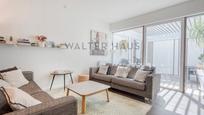 Living room of Single-family semi-detached for sale in  Barcelona Capital  with Air Conditioner and Terrace