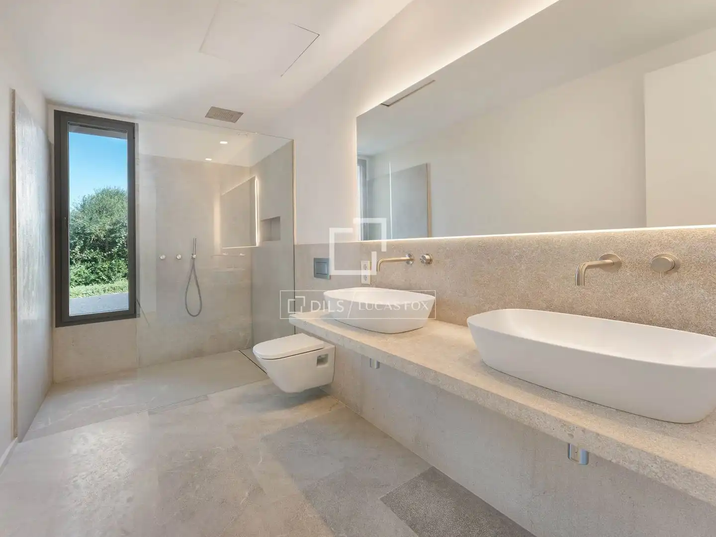 Baño de Finca rústica en venta en Capdepera con Aire acondicionado, Calefacción y Jardín privado