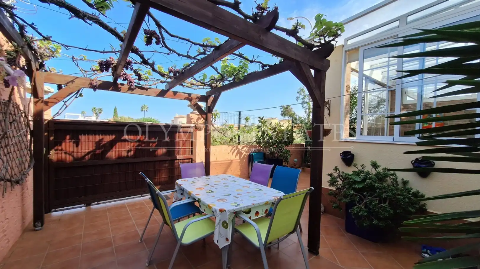 Terrassa de Casa o xalet en venda en El Verger amb Aire condicionat, Calefacció i Jardí privat