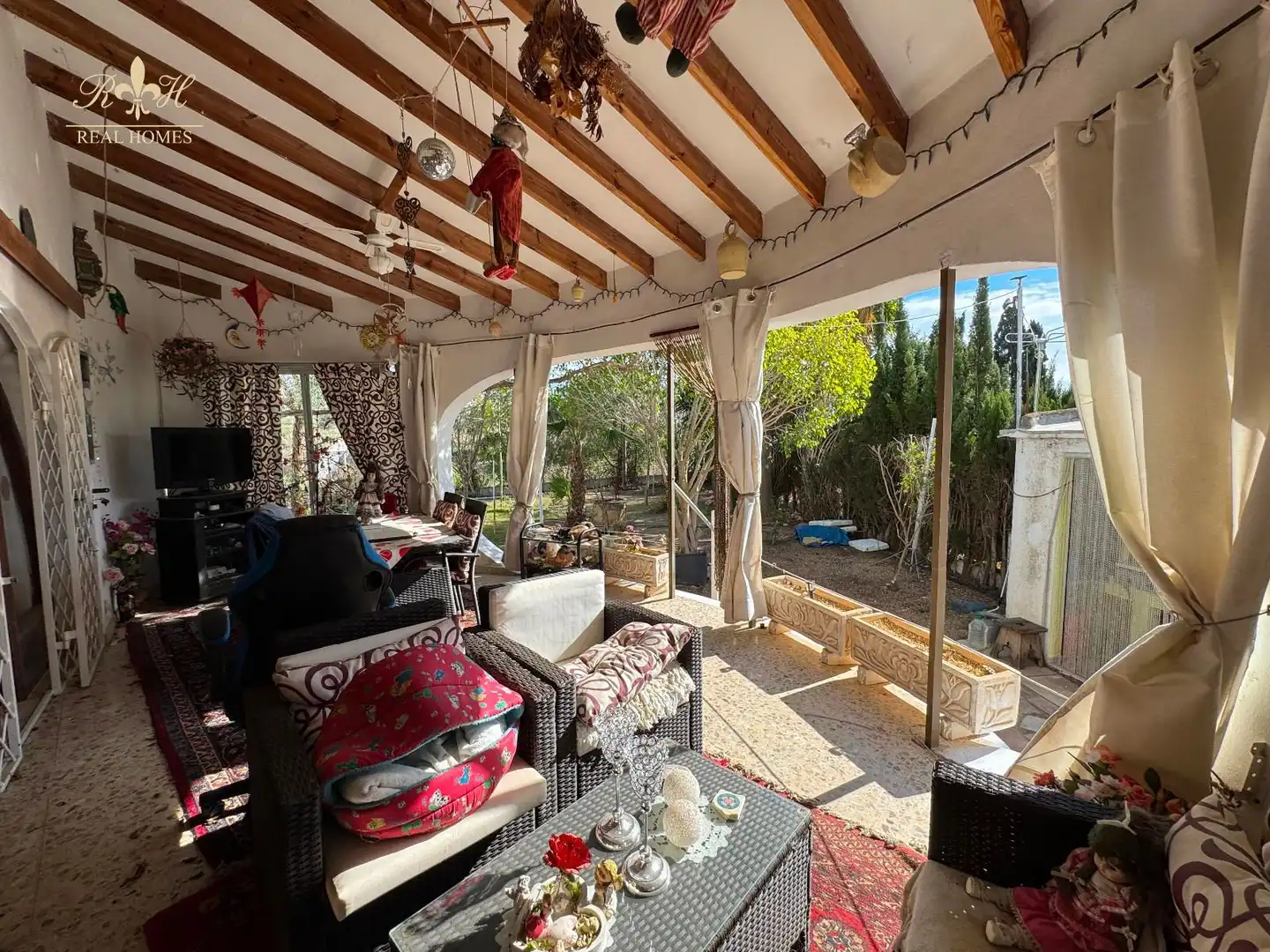 Jardín de Casa o chalet en venta en L'Alfàs del Pi con Trastero, Piscina y Amueblado