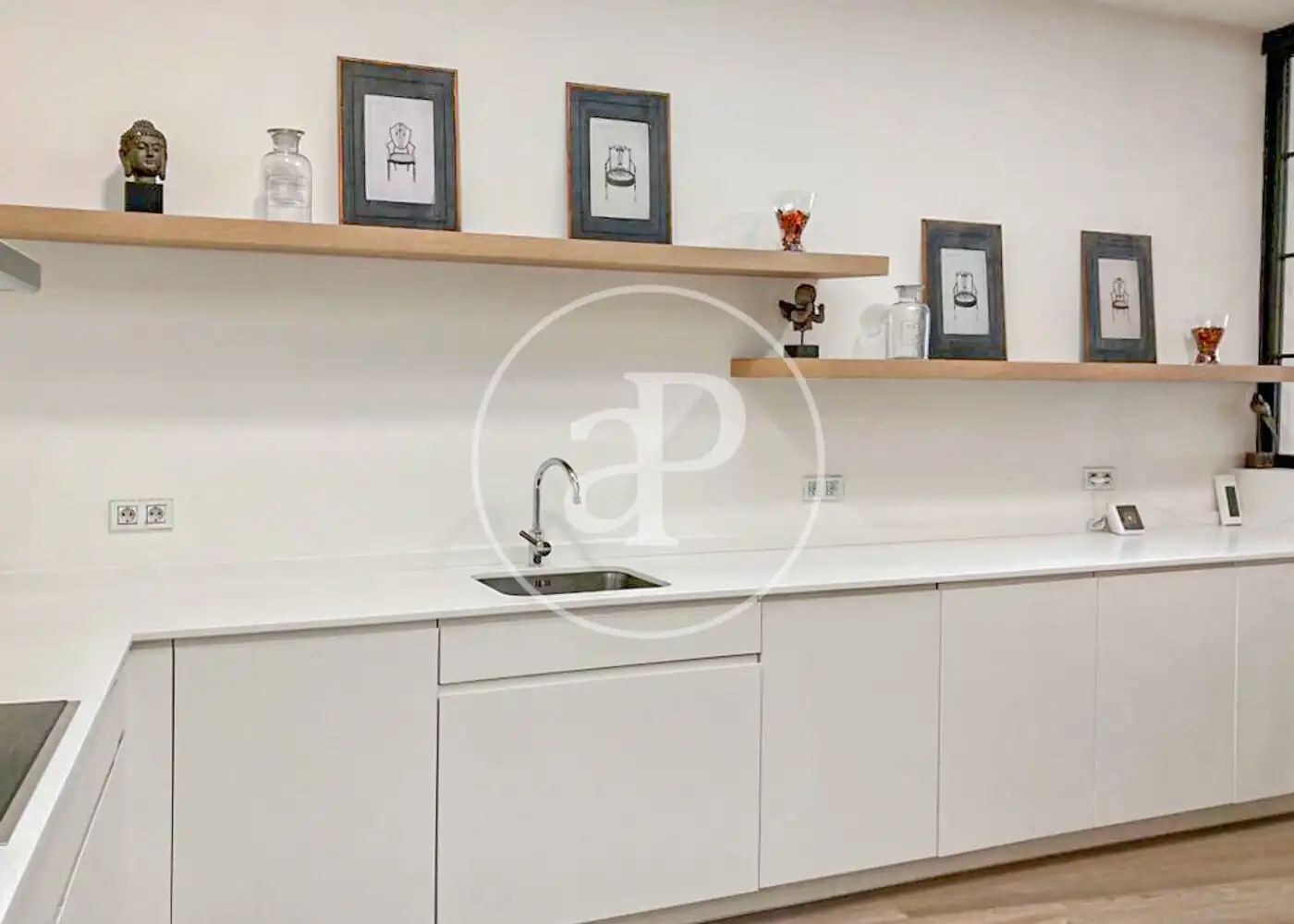 Cocina de Casa o chalet de alquiler en Madrid con Aire acondicionado, Calefacción y Jardín privado
