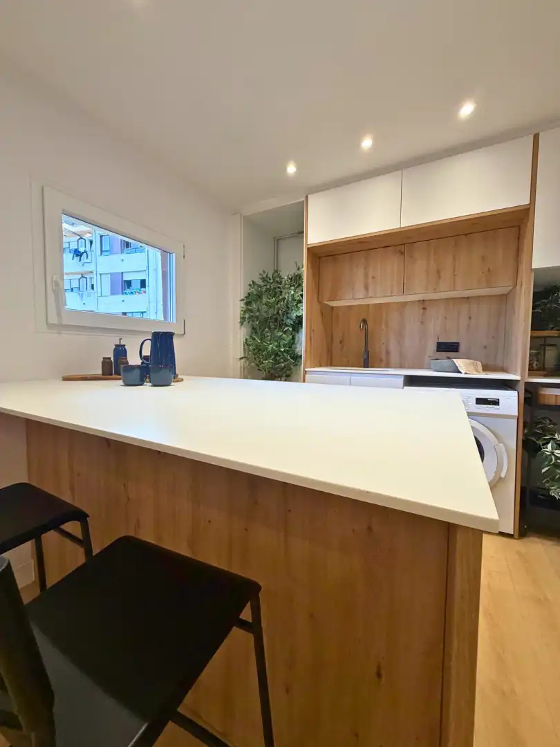 Cocina de Piso en venta en Oviedo  con Calefacción, Parquet y Terraza