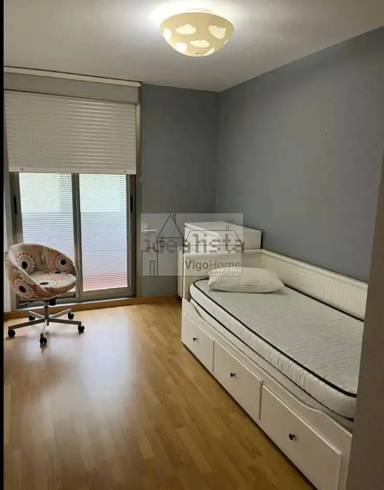 Bedroom of Flat for sale in Cangas   with Heating, Terrace and Storage room