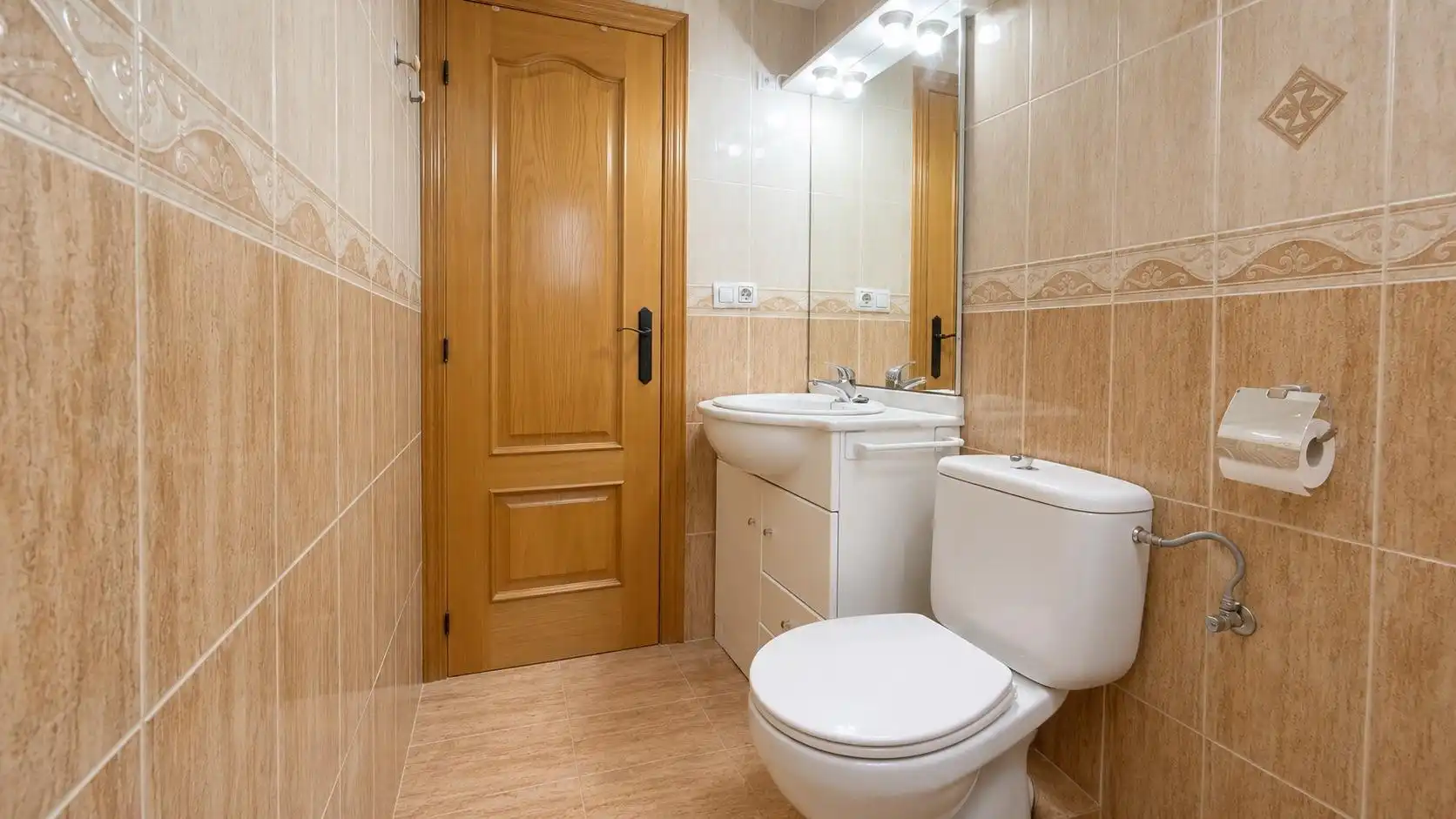 Badezimmer von Dachboden zum Verkauf in Massamagrell mit Klimaanlage, Terrasse und Abstellraum