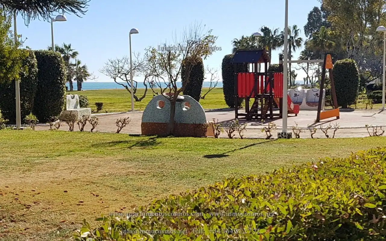 Jardín de Apartamento en venta en Oropesa del Mar / Orpesa con Aire acondicionado, Calefacción y Terraza