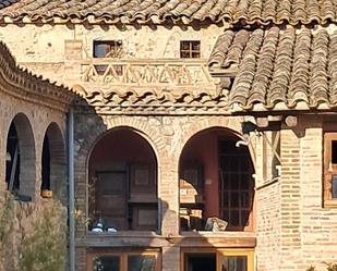 Vista exterior de Finca rústica en venda en Bescanó amb Jardí privat, Terrassa i Piscina
