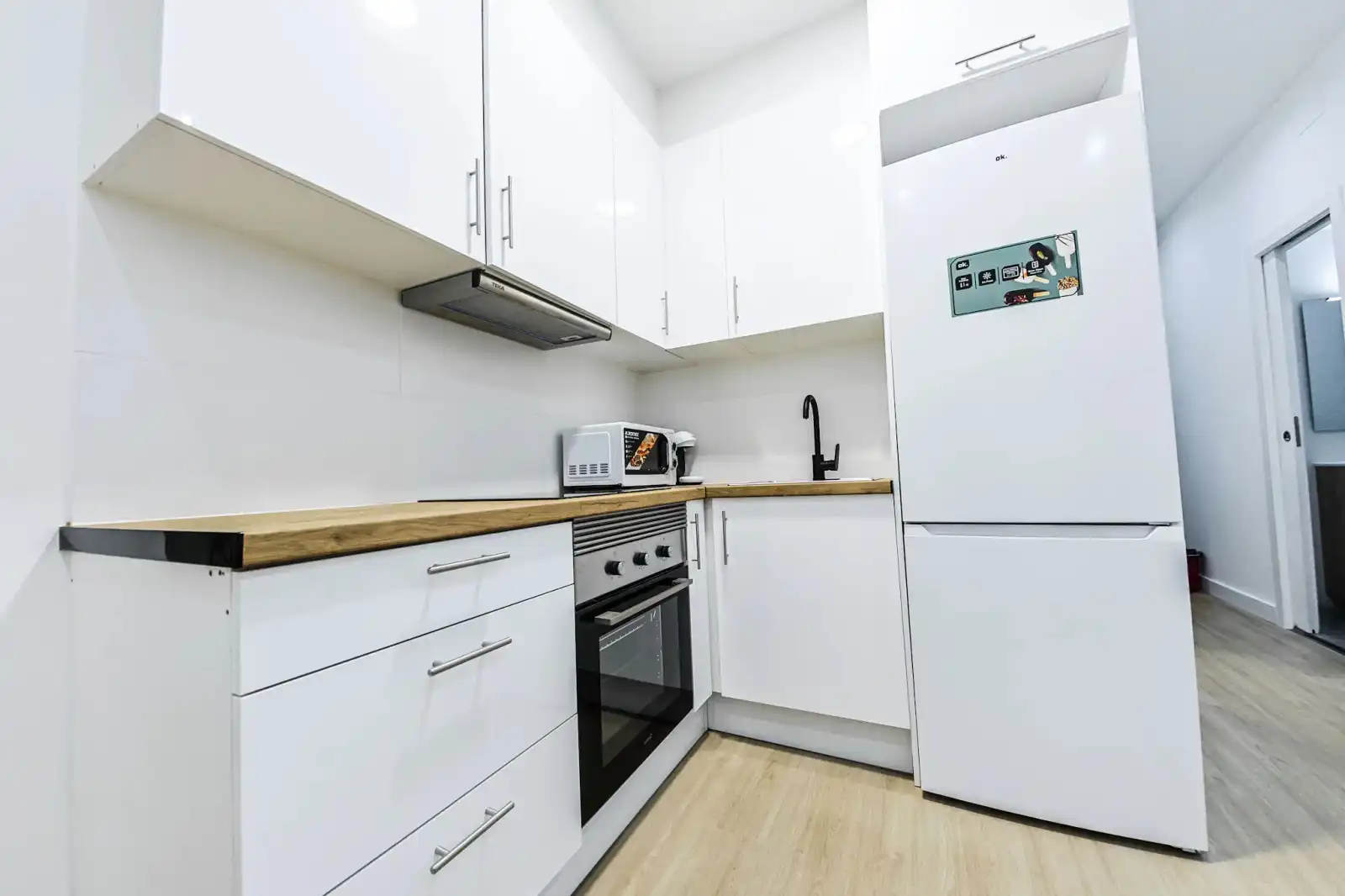 Kitchen of Flat for share in Sants - Montjuïc