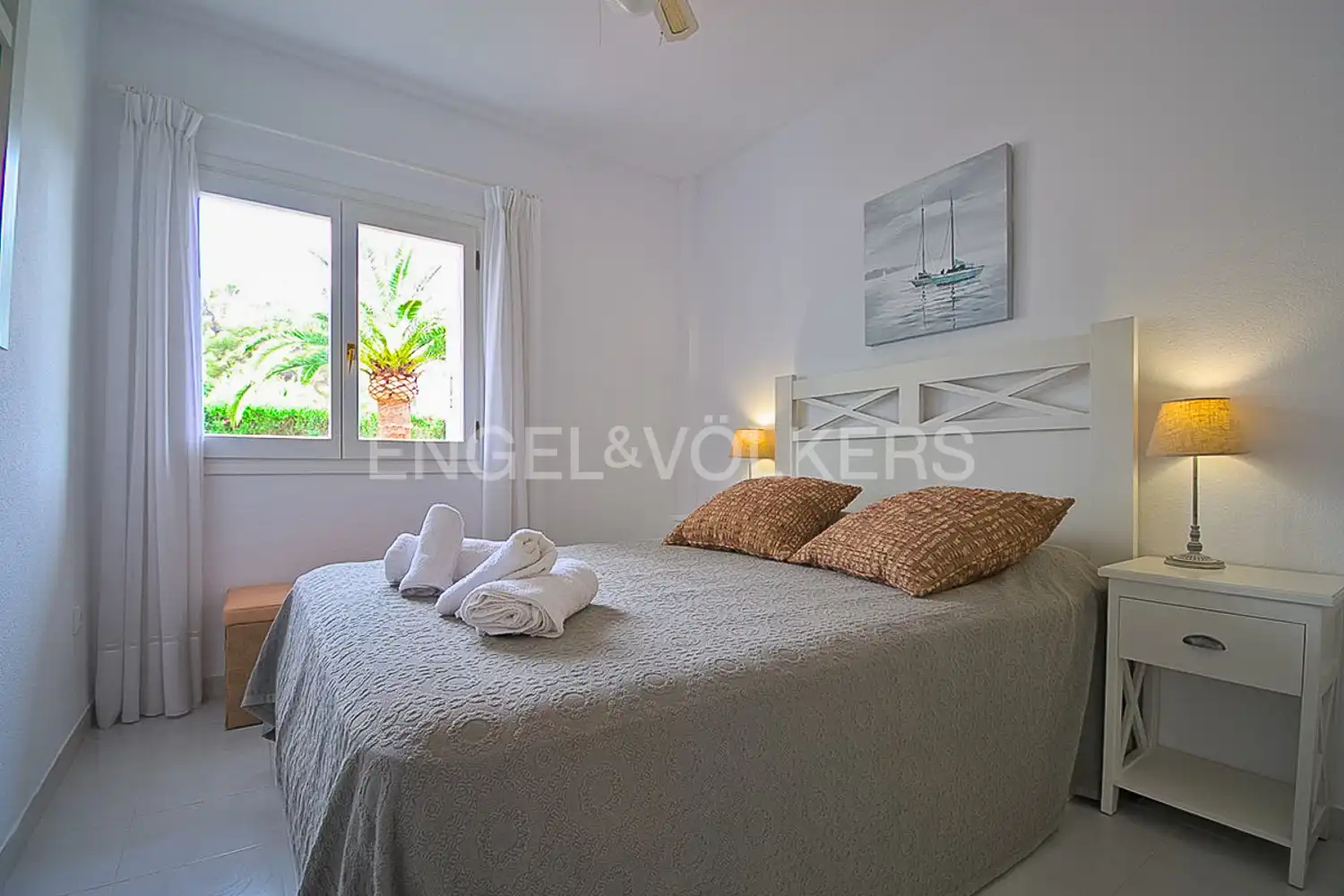 Bedroom of Flat for rent in Dénia  with Heating