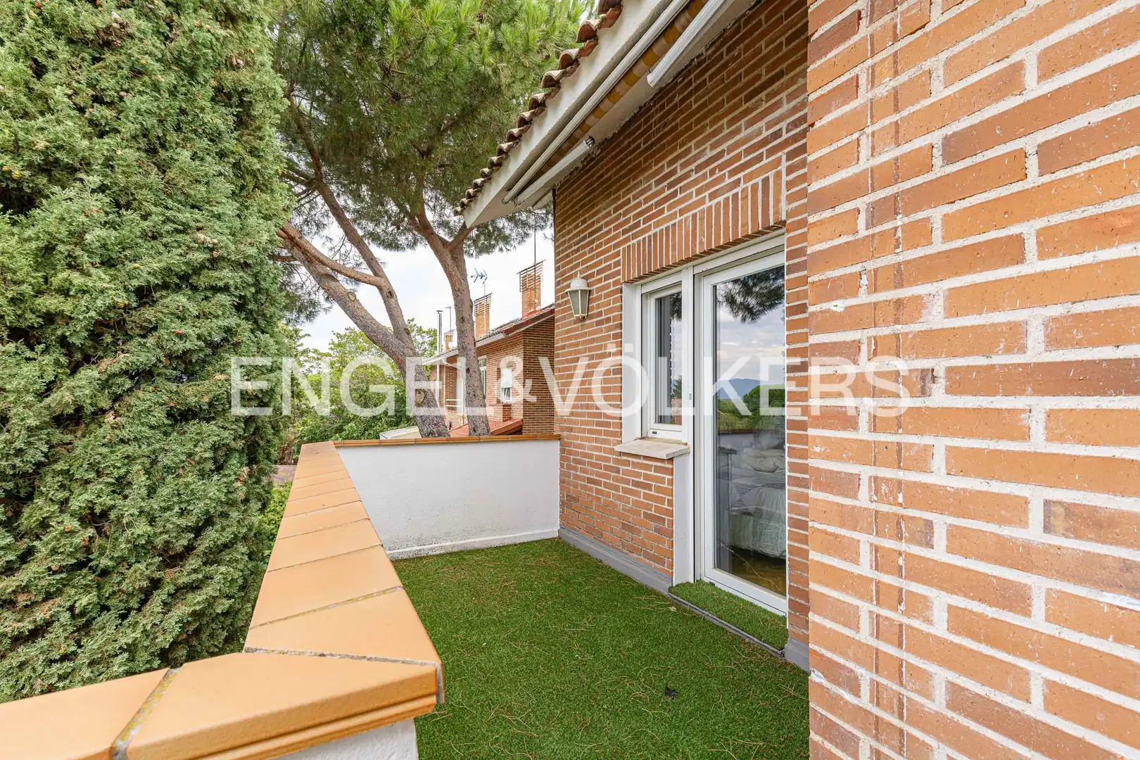 Terrassa de Casa o xalet en venda en Galapagar amb Aire condicionat, Calefacció i Jardí privat