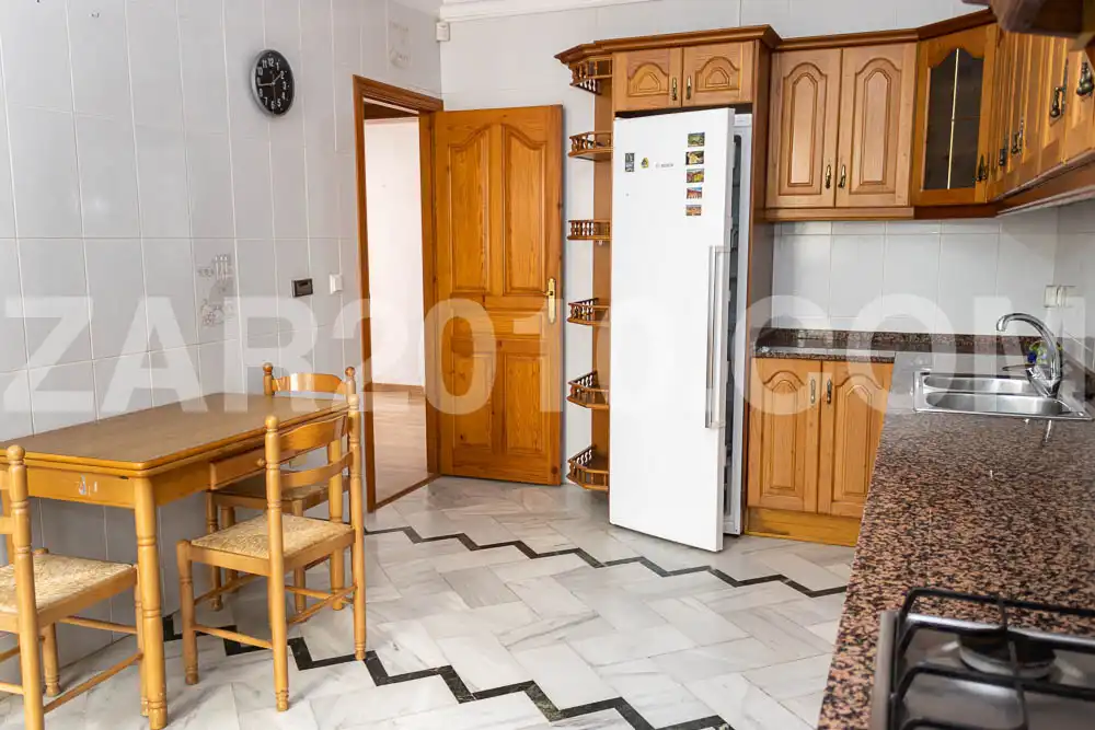 Cocina de Casa o chalet en venta en Mojácar con Aire acondicionado, Jardín privado y Parquet