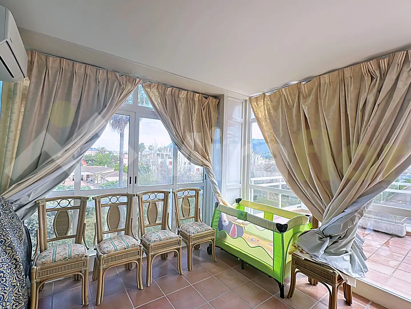 Dining room of Attic for sale in Dénia  with Air Conditioner, Furnished and Oven
