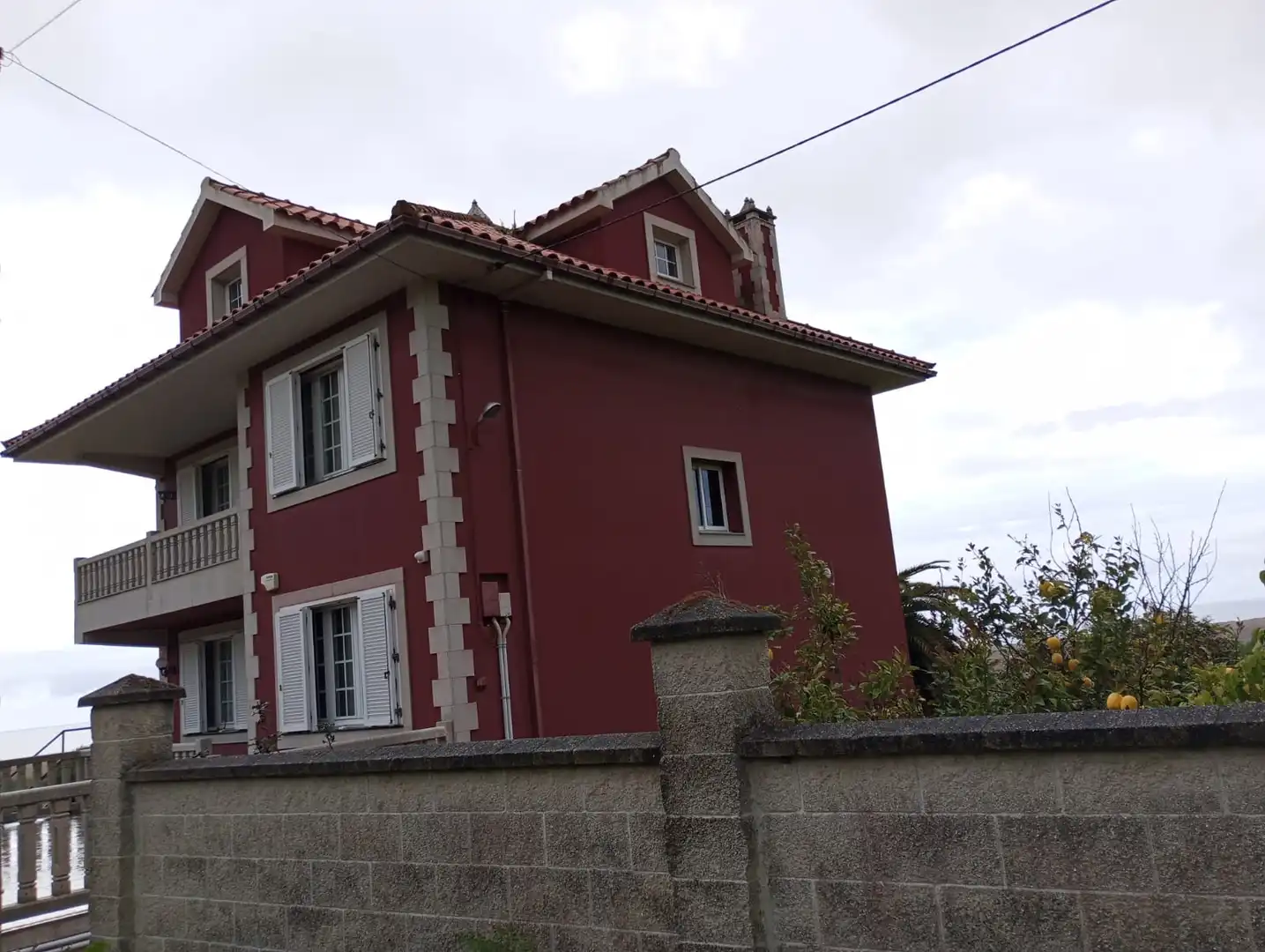 Exterior view of Houses for sale in Carballo  with Private garden, Storage room and Swimming Pool